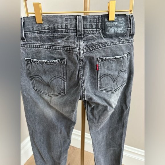 Vintage Levi's Red Tab 511 Skinny Jeans Size 28 - Picture 4 of 7